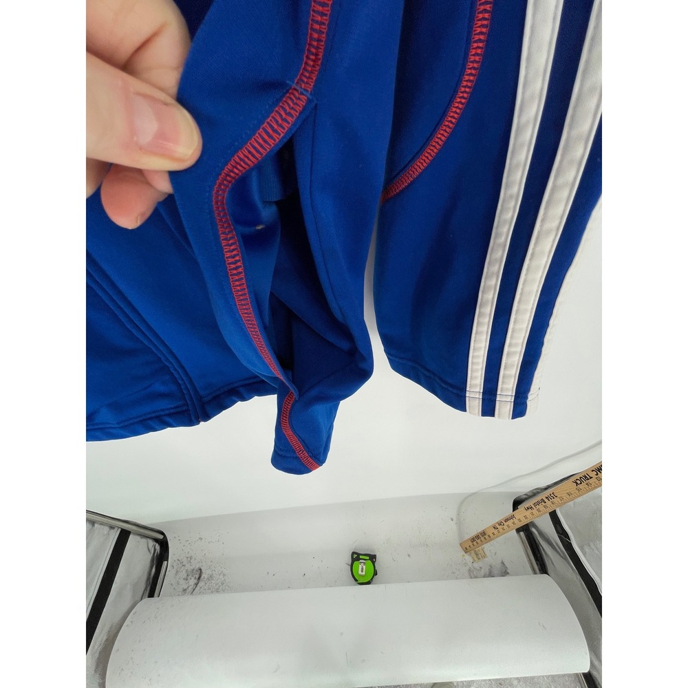 Adidas Mens FC Dallas Jacket Medium Track Blue MLS Soccer Full Zip - Picture 4 of 12
